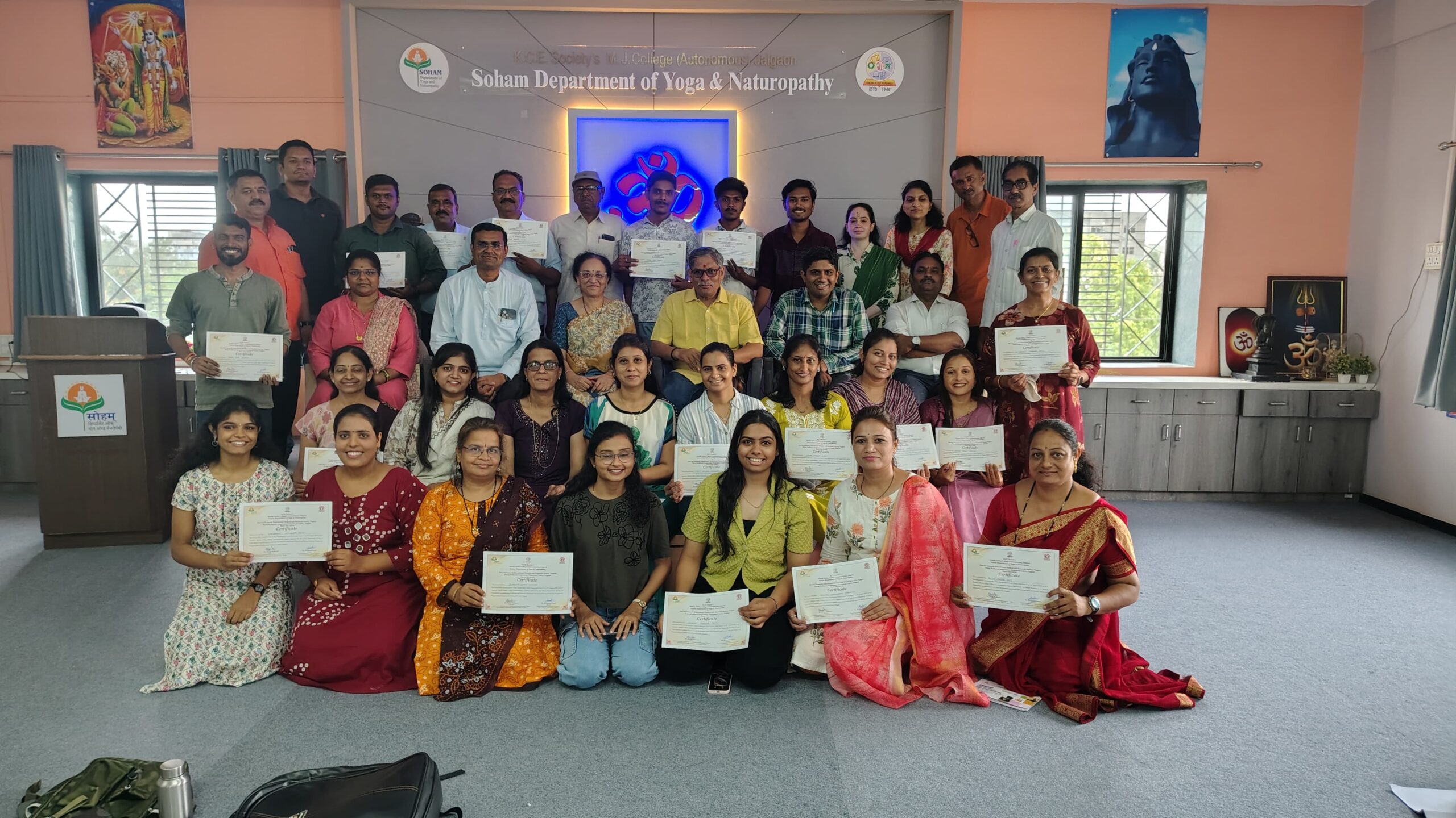 केसीइतॲक्युप्रेशर  क्रॅश कोर्स यशस्वीपणे संपन्न