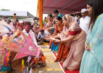 जैन हिल्सवरील पोळा सणाने फेडले डोळ्यांचे पारणे