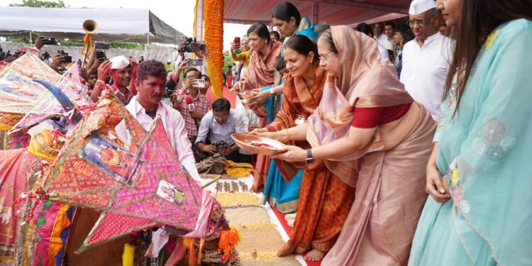 जैन हिल्सवरील पोळा सणाने फेडले डोळ्यांचे पारणे