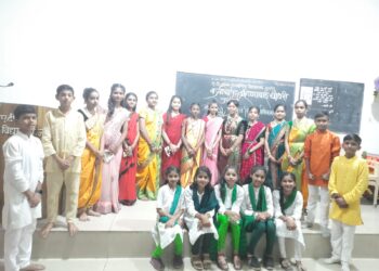 ए.टी. झांबरे विद्यालयात गुंजली ‘बहिणाईची वाणी’