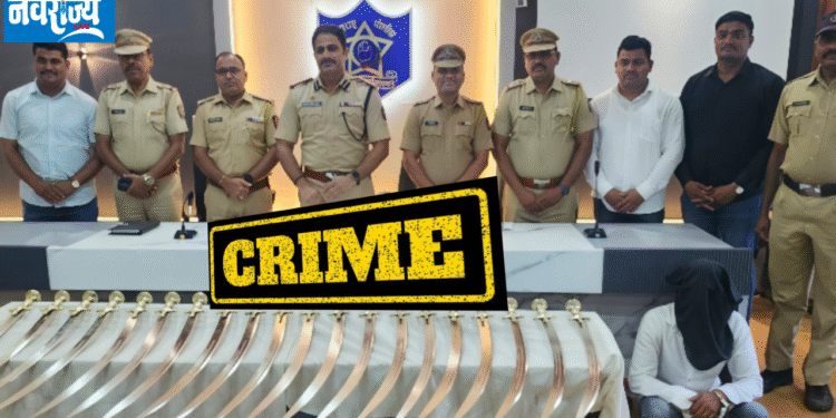 विक्रीच्या तयारीत असलेल्या तरुणांकडून 18 तलवारी जप्त