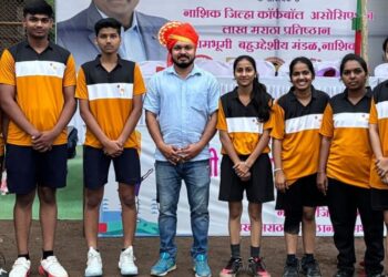 राज्यस्तरीय कॉर्फबॉल स्पर्धेसाठी जळगाव जिल्हा संघाची निवड