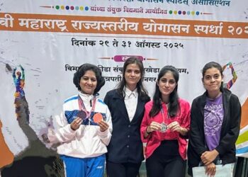 राज्य स्तरीय योगासन स्पर्धेत जळगाव जिल्ह्यातील स्पर्धकांचे घवघवीत यश