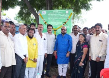 पाळधी-खोटेनगर व कालिंका माता–तरसोद मार्ग काँक्रिटीकरणचे पालकमंत्री गुलाबराव पाटील यांच्या हस्ते भूमिपूजन