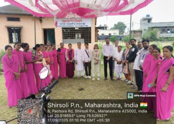 शिरसोलीत ‘स्वस्थ नारी–सशक्त परिवार’ अभियानांतर्गत आरोग्य तपासणी शिबिर