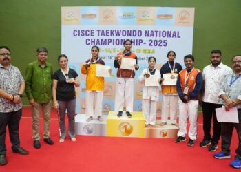 राष्ट्रीय तायक्वांडो स्पर्धेत पहिल्याच दिवशी महाराष्ट्राचे वर्चस्व