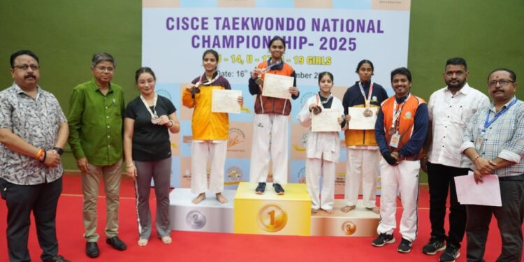 राष्ट्रीय तायक्वांडो स्पर्धेत पहिल्याच दिवशी महाराष्ट्राचे वर्चस्व