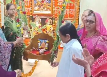 सद्गुरू श्री मोरेश्वर महाराज यांचा जन्मोत्सव साजरा