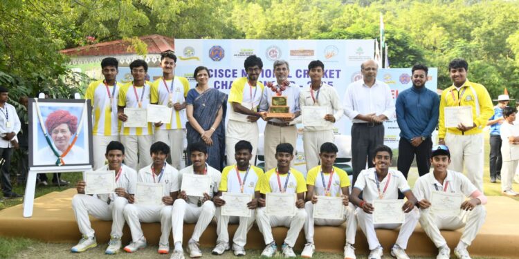 अनुभूती निवासी स्कूलमधील सीआयएससीई- राष्ट्रीय अजिंक्यपद स्पर्धा