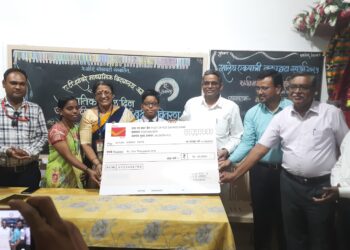 केतन पाटील याचा टपाल विभागाच्या आंतरराष्ट्रीय पत्र लेखन स्पर्धेत द्वितीय