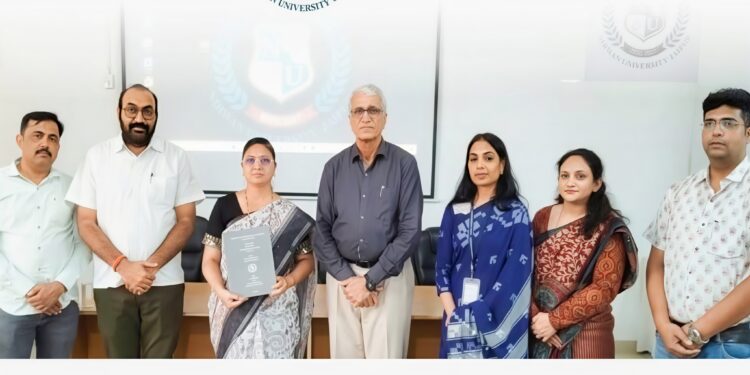 योग विषयात डॉ. गीतांजली भंगाळे यांना पीएच.डी.