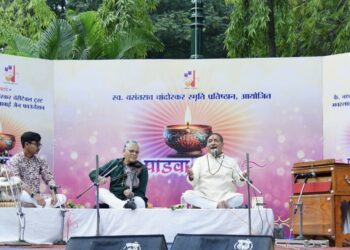 पाडवा पहाट कार्यक्रमास रसिकांची उत्स्फूर्त दाद