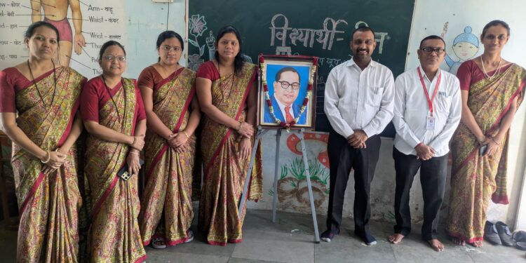 संतज्ञानेश्वर विद्यालय मध्ये विद्यार्थी दिन साजरा