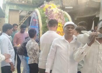 वाघोदा बु || येथे श्रीदत्त पालखी सोहळा संपन्न..