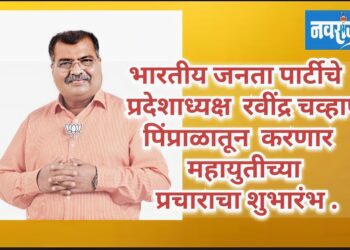 भाजपचे प्रदेशाध्यक्ष रवींद्र चव्हाण आज पिंप्राळ्यात
