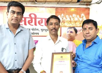 पत्रकार वसंतराव जिभाऊ पाटील आता उत्तर महाराष्ट्राचे नेतृत्व करणार