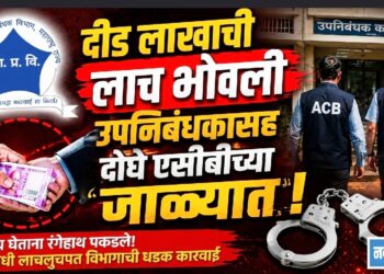 दीड लाखांची लाच घेताना उपनिबंधकासह दोघे एसीबीच्या जाळ्यात!