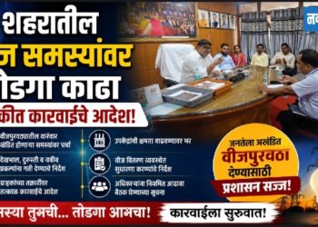 शहरातील वीज समस्यांवर तोडगा काढा बैठकीत कारवाईचे आदेश!