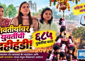युवतींच्या दहीहंडीचा आज शिवतीर्थावर थरार